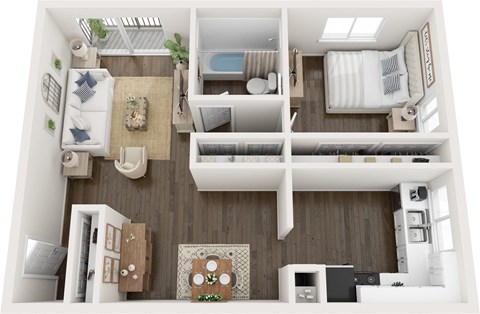 Town & Country Apartments  |  Ann Arbor, MI  |  Floor Plans